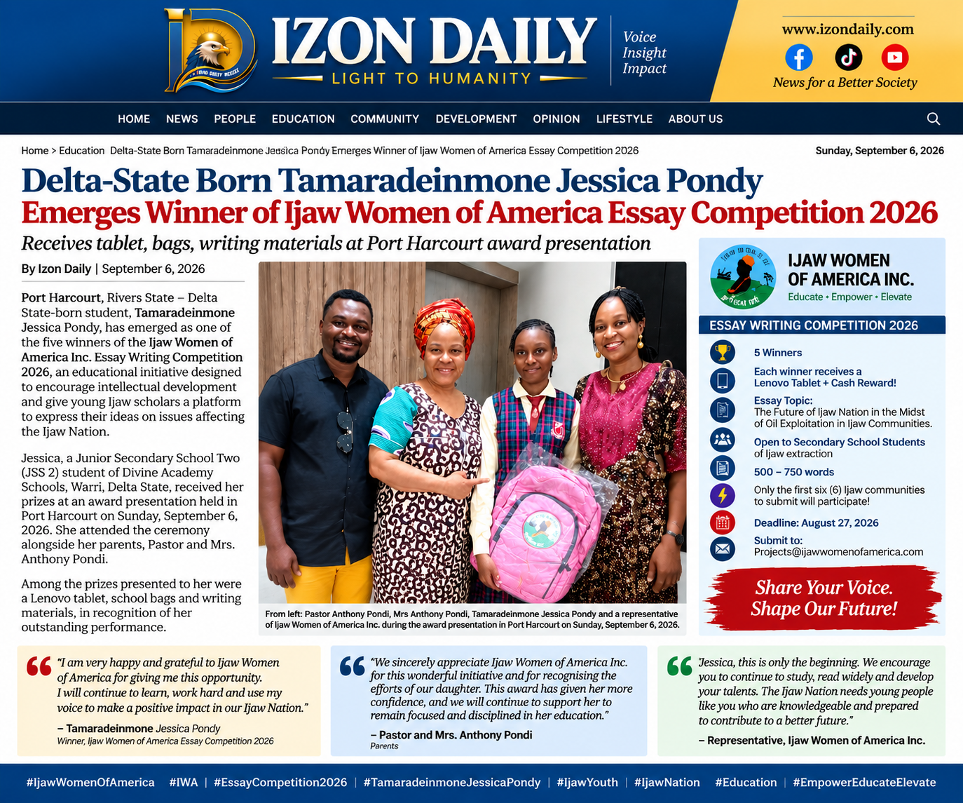 Izon Daily article image.